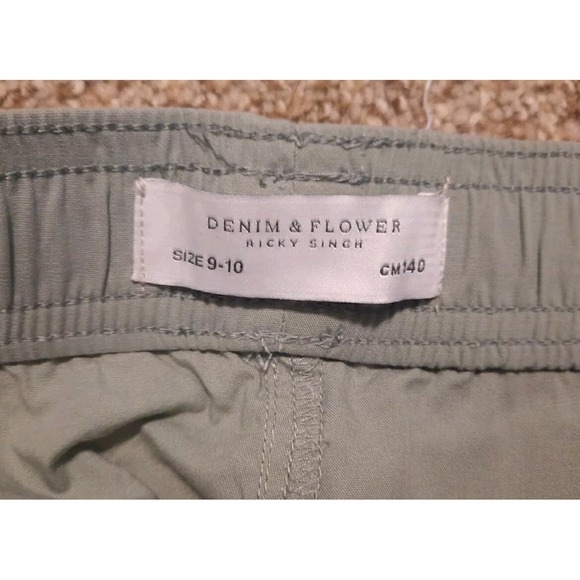 Denim & Flowers Shorts Boys Size 9-10 New With Tags - Picture 4 of 5